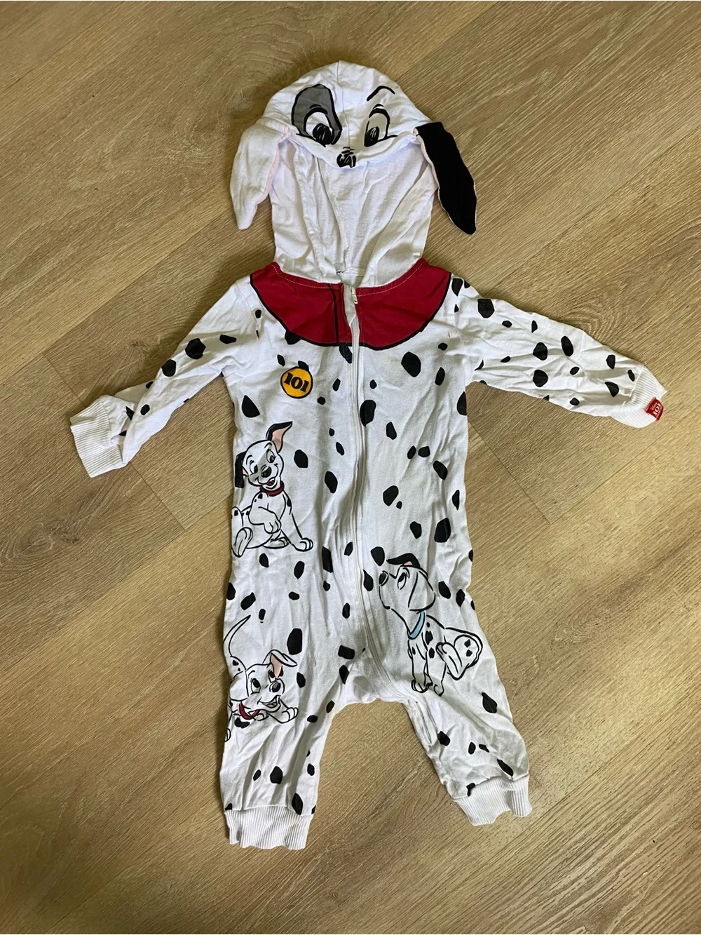 Disney 101 Dalmatians Hooded One-Piece